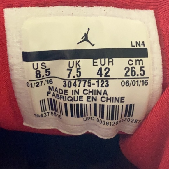 Nike Air Jordan 7 Retro Olympic Tinker Alternate 304775-123 Men’s Size 8.5 - Picture 12 of 13